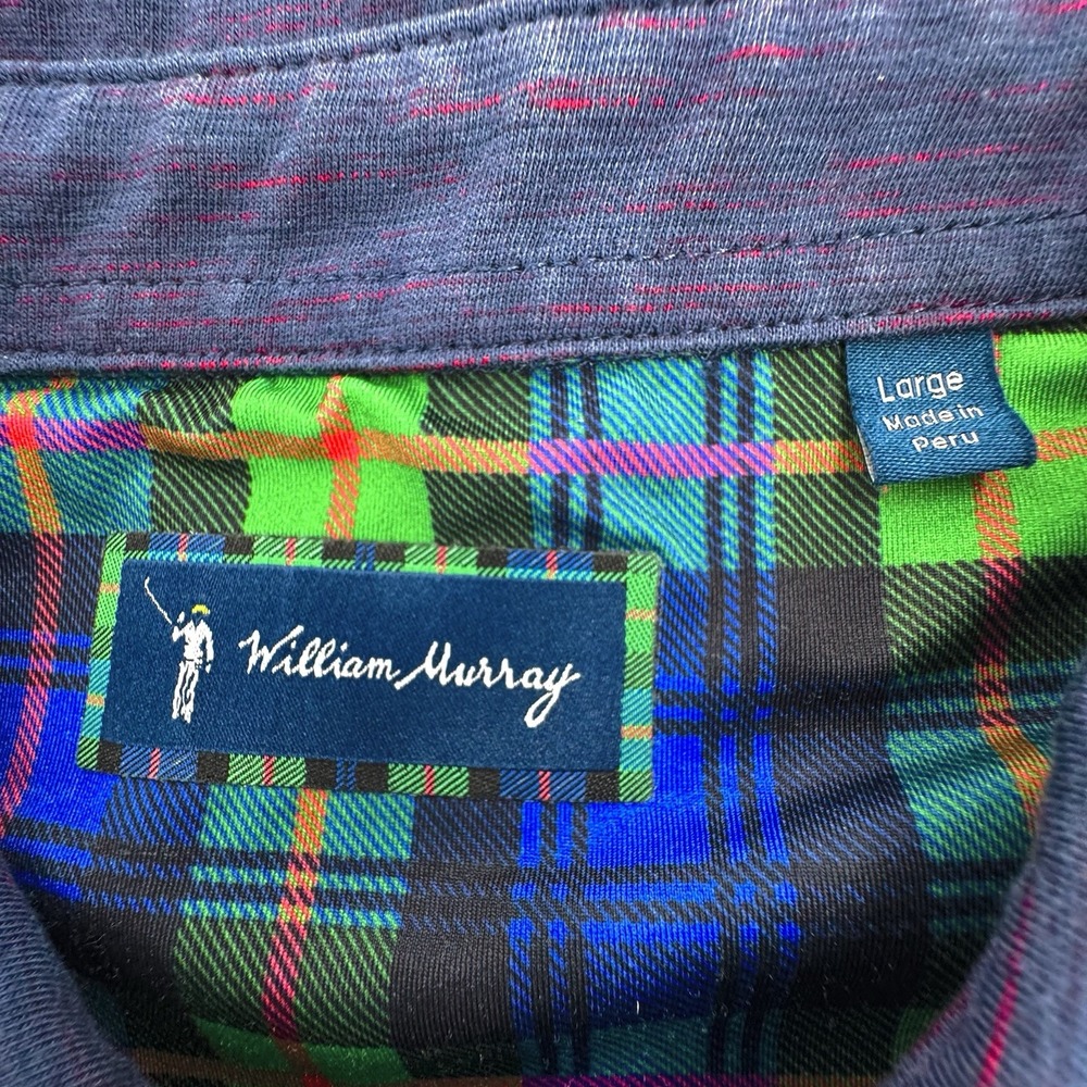 William Murray Classic Solid Short Sleeve Golf Po… - image 7